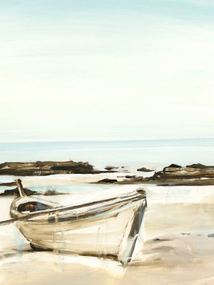 Rustic Row Boat I Oil painting by Ethan Harper