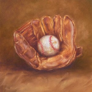 Rustic Sports III Oil Painting by Ethan Harper - Contemporary
