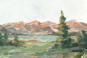 Rusty Mountains II by Ethan Harper Oil Painting
