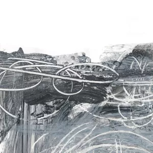 Scribble Out I Oil Painting by Ethan Harper - Bestsellers