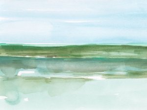 Serene Aqua I by Ethan Harper Oil Painting