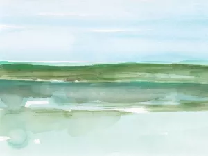 Serene Aqua I by Ethan Harper Oil Painting