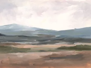 Serene Mountain Study I Oil Painting by Ethan Harper - Contemporary