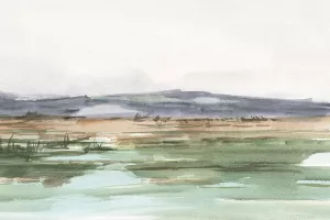 Serene Mountain View I Oil painting by Ethan Harper