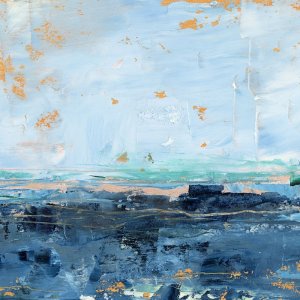 Serene Seascape I by Ethan Harper Oil Painting