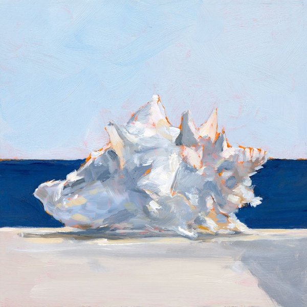 Main Product Photo of Shell By the Shore I Painting by Ethan Harper