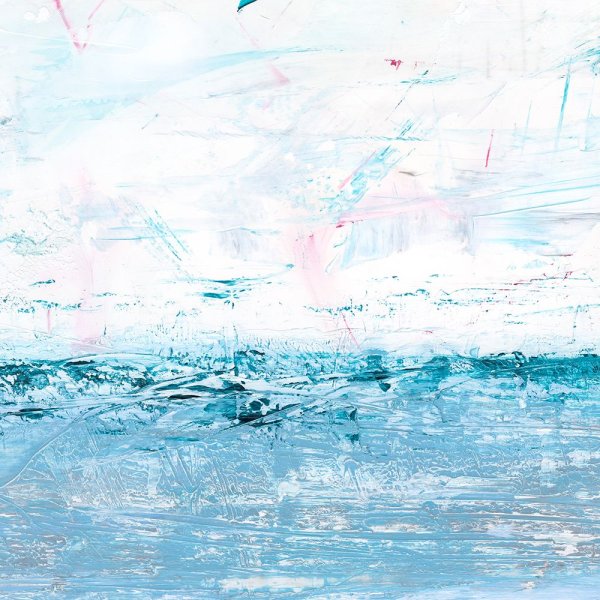 Shimmering Sea Horizon II by Ethan Harper - Hand-Painted Oil Painting Reproduction