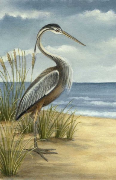 Main Product Photo of Shore Bird I Painting by Ethan Harper