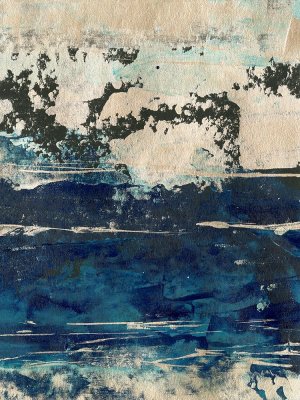 Silver Surf II Oil painting by Ethan Harper
