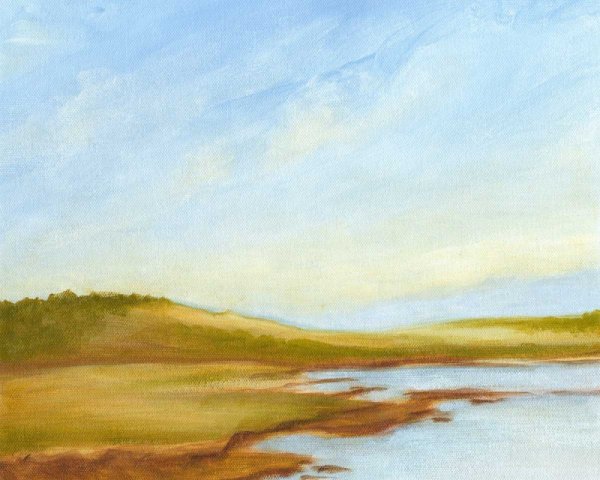 Small Summer Horizons I by Ethan Harper - Hand-Painted Oil Painting Reproduction
