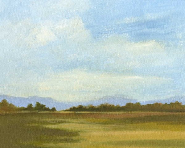 Small Summer Horizons III by Ethan Harper - Hand-Painted Oil Painting Reproduction