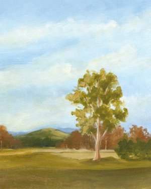 Small Summer Horizons VI Oil painting by Ethan Harper