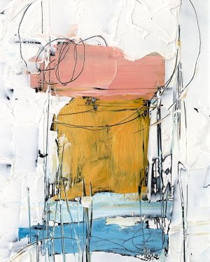 Stacked Together II by Ethan Harper Oil Painting