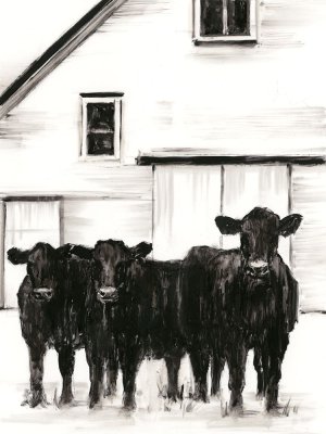 Standing Around I Oil painting by Ethan Harper