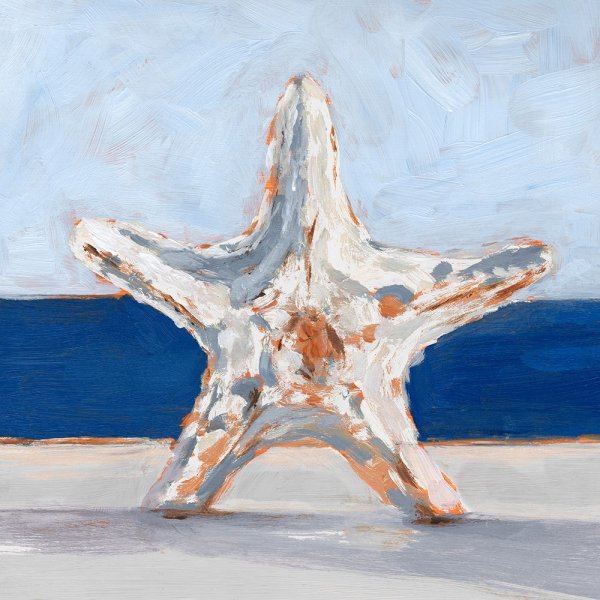 Main Product Photo of Starfish By the Sea Painting by Ethan Harper