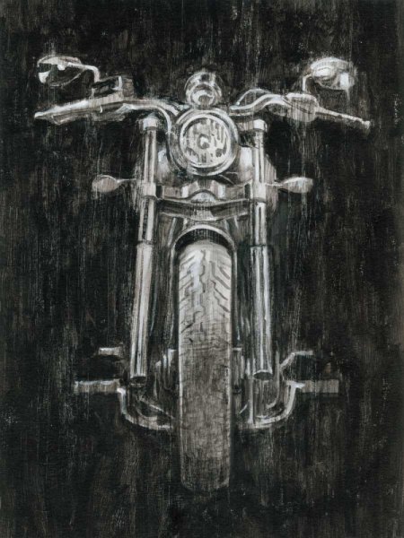 Main Product Photo of Steel Horse I Painting by Ethan Harper