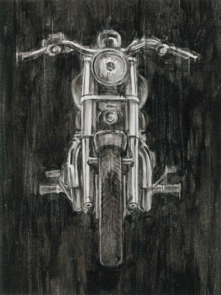 Main Product Photo of Steel Horse II Painting by Ethan Harper