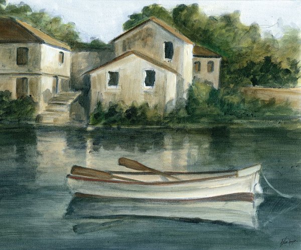 Main Product Photo of Stillwaters I Painting by Ethan Harper