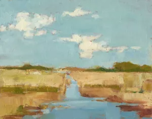 Summer Wetland I by Ethan Harper Oil Painting