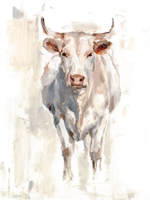 Sunlit Cows II by Ethan Harper Oil Painting