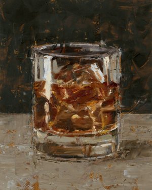 The Hard Stuff I by Ethan Harper Oil Painting