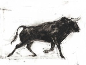 Toro II Oil painting by Ethan Harper