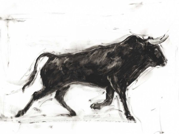 Toro II by Ethan Harper - Hand-Painted Oil Painting Reproduction