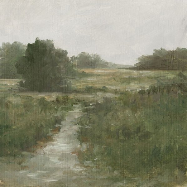 Tranquil Fen I by Ethan Harper - Hand-Painted Oil Painting Reproduction
