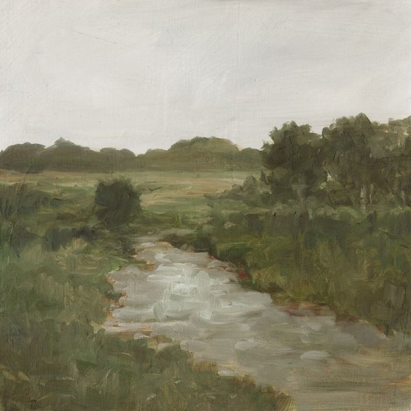 Tranquil Fen II by Ethan Harper - Hand-Painted Oil Painting Reproduction