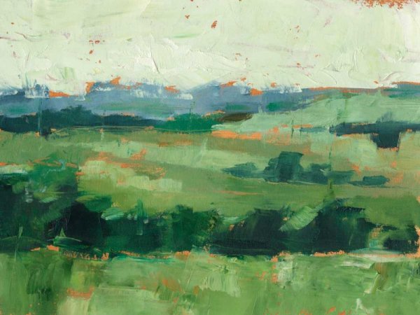 Main Product Photo of Tree Line Vista II Painting by Ethan Harper