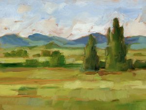 Tuscan Vista II Oil Painting by Ethan Harper - Contemporary