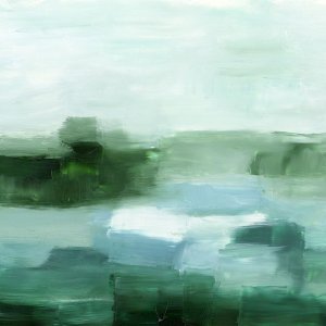 Verte Horizon II Oil painting by Ethan Harper
