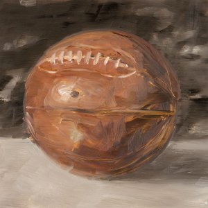 Vintage Leather II by Ethan Harper Oil Painting