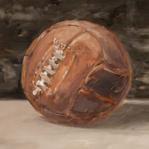Vintage Leather III by Ethan Harper Oil Painting