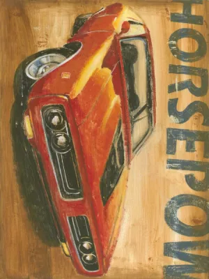 Vintage Muscle I Oil Painting by Ethan Harper - Contemporary