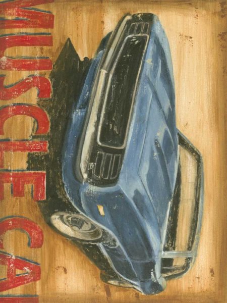 Vintage Muscle II by Ethan Harper - Hand-Painted Oil Painting Reproduction