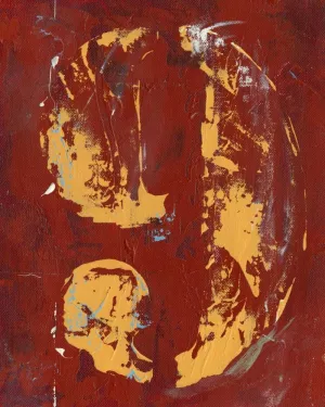 Vintage Numbers IX by Ethan Harper Oil Painting