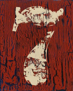 Vintage Numbers VII Oil painting by Ethan Harper