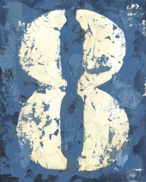 Vintage Numbers VIII by Ethan Harper Oil Painting