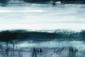 Viridian Mist II Oil Painting by Ethan Harper - Contemporary