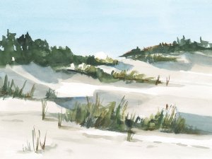 Watercolor Sand Dunes I Oil painting by Ethan Harper