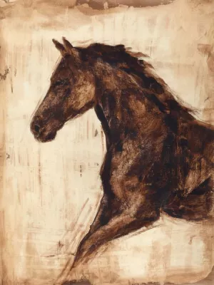 Weathered Equestrian I by Ethan Harper Oil Painting