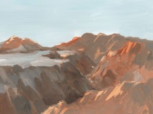Western Plateau II by Ethan Harper Oil Painting