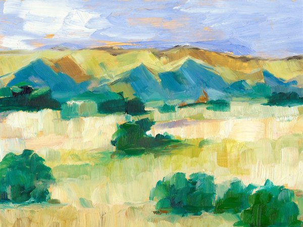Western Valley II by Ethan Harper - Hand-Painted Oil Painting Reproduction