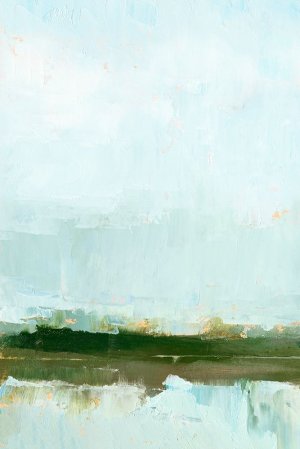 Wetland Horizon I Oil painting by Ethan Harper