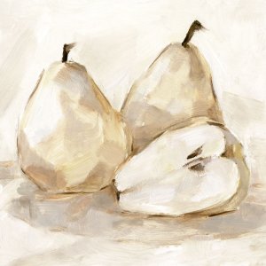 White Pear Study I Oil Painting by Ethan Harper - Bestsellers