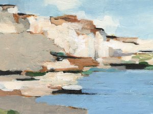 White Rock Cliffs I by Ethan Harper Oil Painting