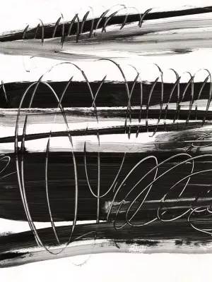 Write on the Line II by Ethan Harper Oil Painting