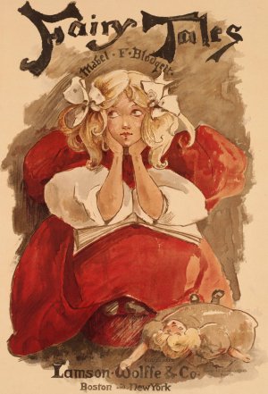 Fairy tales, Mabel F. Blodgett by Ethel Reed Oil Painting