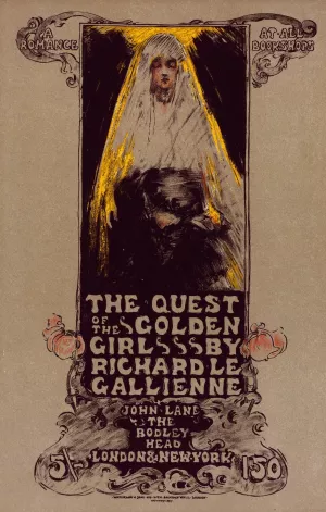 The Quest Of The Golden Girl Oil painting by Ethel Reed